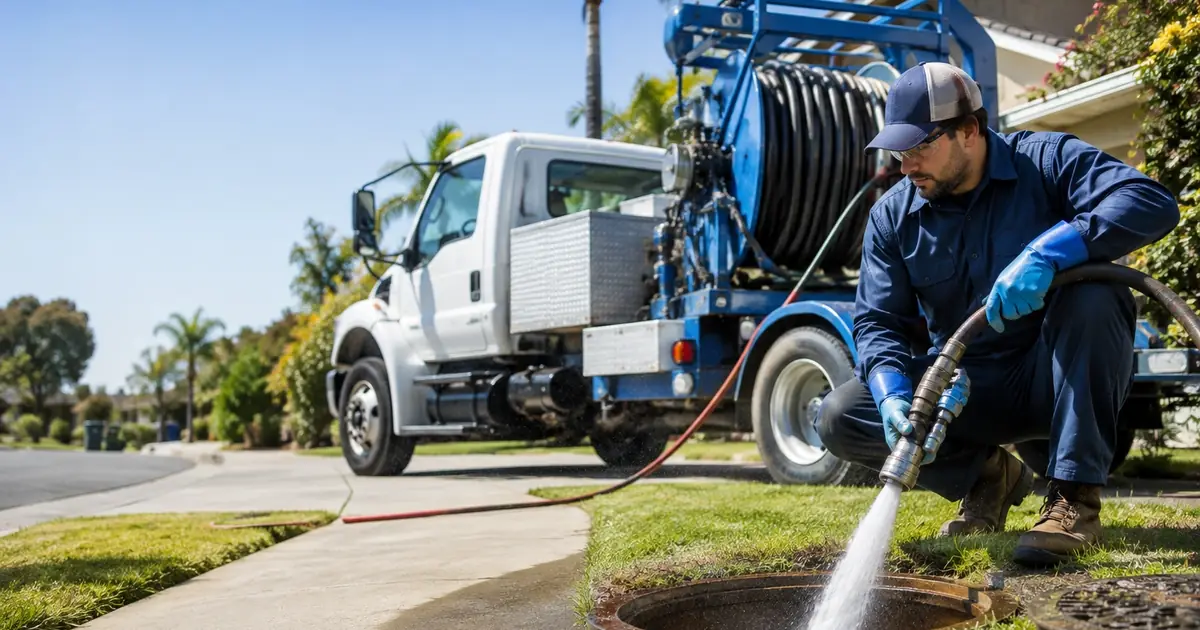 Hydro jet sewer cleaning Lakeshore