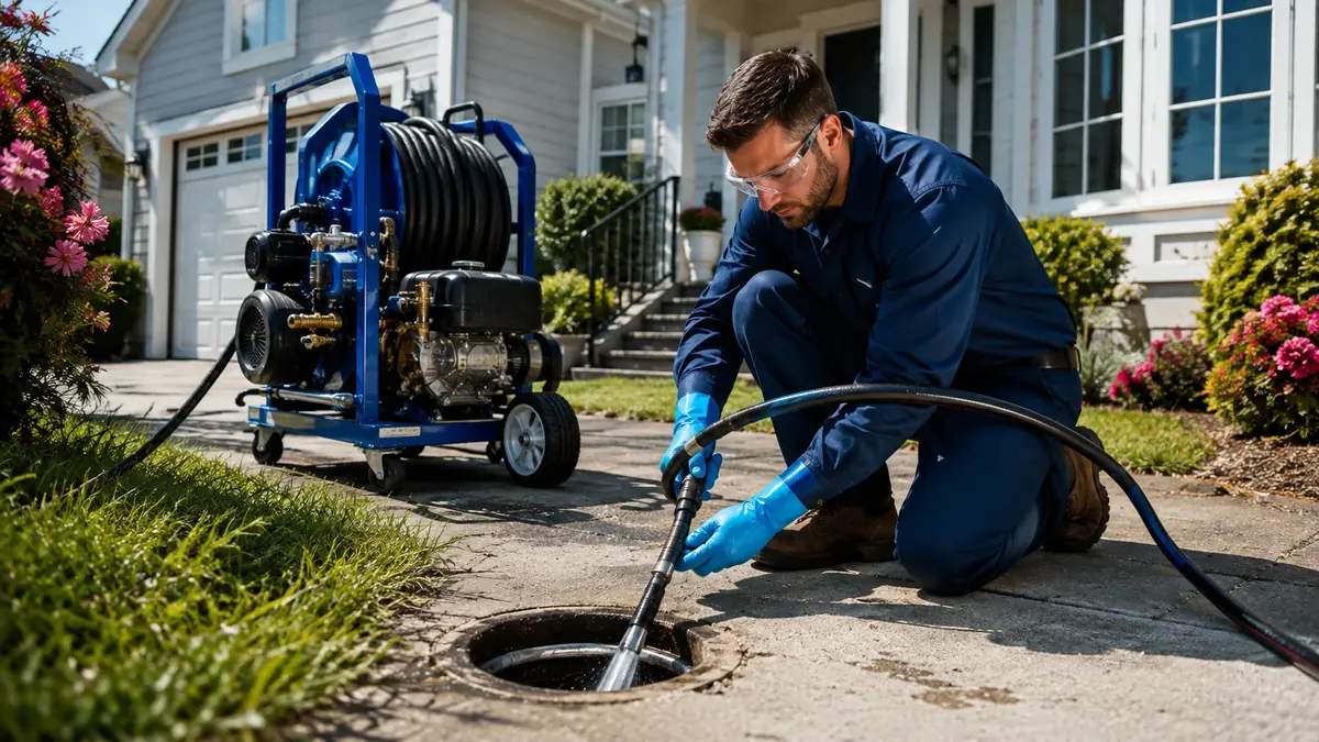 Residential Hydro Jet Drain Cleaning in Lakeshore