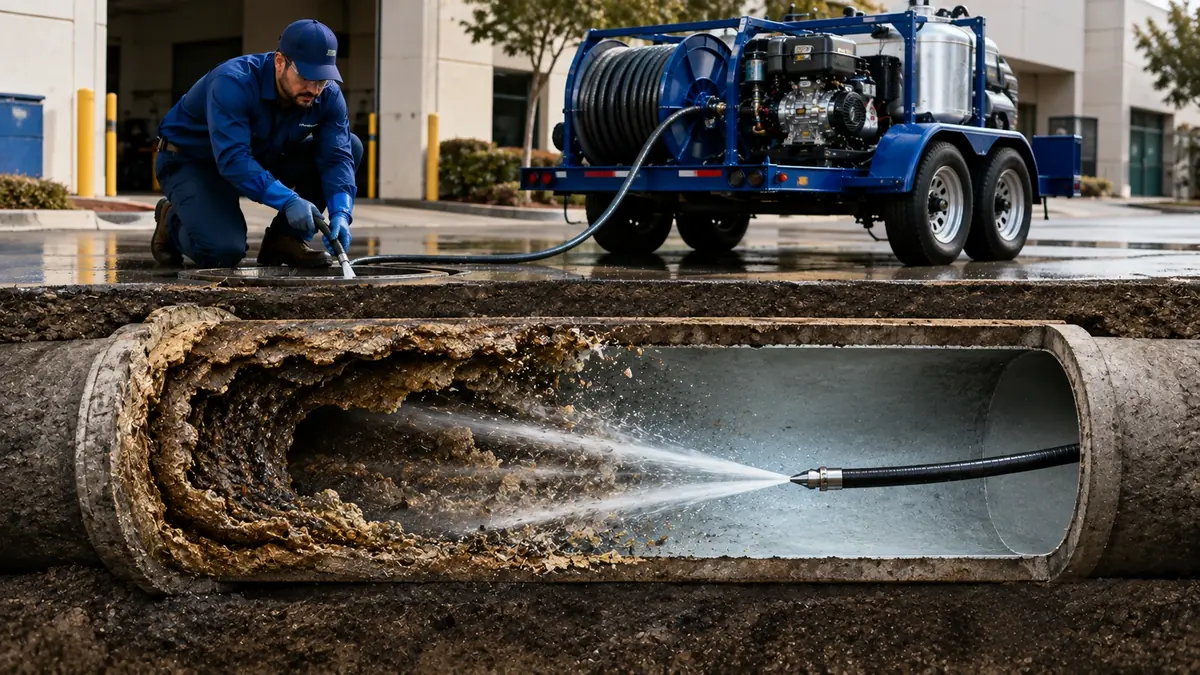 Sewer Pipe Descaling in Lakeshore